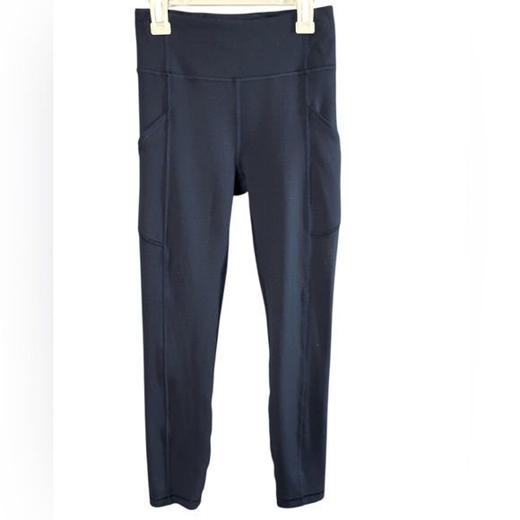 Lululemon Invigorate High-Rise Crop 23" True Navy Size 4 - Picture 3 of 9